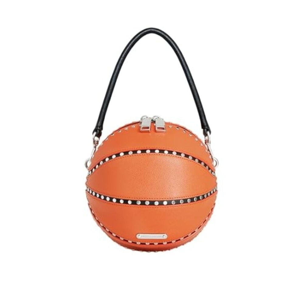 Rebecca Minkoff Orange Basketball Novelty Crossbody Bag